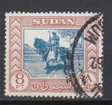 Sudan - 1951 8p Darbur chief Sc# 111 (7653)