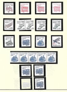 My Page #589 - Page of MNH Transportation Collection / Lot