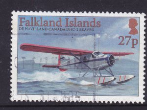 Falkland Islands -2008 De Havilland DHC-2 Beaver 27p used