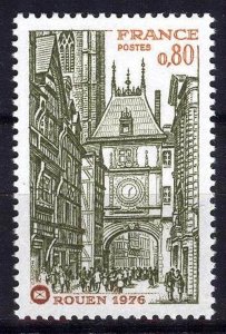France 1976 Architecture Congress of French Philatelic Association MNH