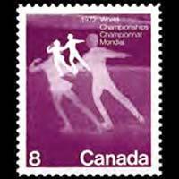 CANADA 1972 - Scott# 559 Skating Set of 1 NH