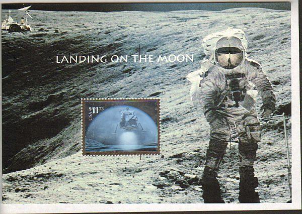 US #3413 Mint Sheet Landing on the Moon 