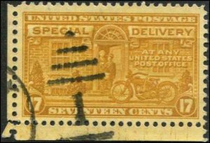 USA E18 Special Delivery 17c Used