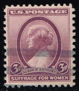 US #784 Susan B. Anthony; used (0.25)