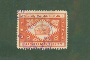 CANADA Costums USED BIN $0.50