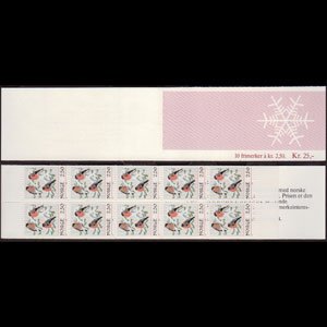 NORWAY 1985 - Scott# 872A Booklet-Birds NH