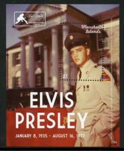 MARSHALL ISLANDS 2023 ELVIS PRESLEY 45th TRIBUTE SOUVENIR SHEET MINT NH