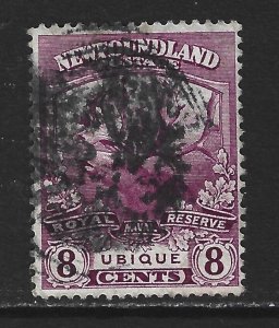 NEWFOUNDLAND - #121 - 8c TRAIL OF THE CARIBOU USED STAMP UBIQUE