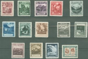 Liechtenstein #94-107  Single (Complete Set)