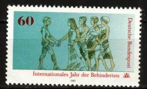 Germany 1981 International Year of Disabled MNH