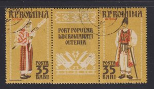 Romania 1240 Regional Costumes 1958