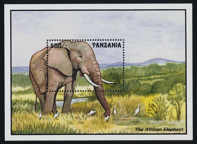 Tanzania 1029 MNH Elephant