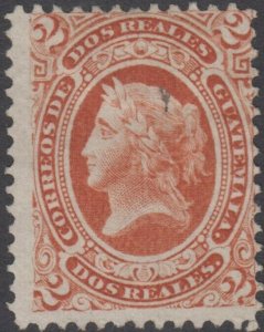 Guatemala Sc # 10  Mint no gum  as normal Valued $ 42,50