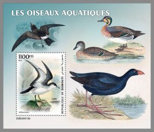 DJIBOUTI 2023 MNH Water Birds S/S #313b