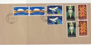 South Africa 1966 Nigel Cancel Diamonds Birds Corn Scenery Stamps Cover Rf 29307