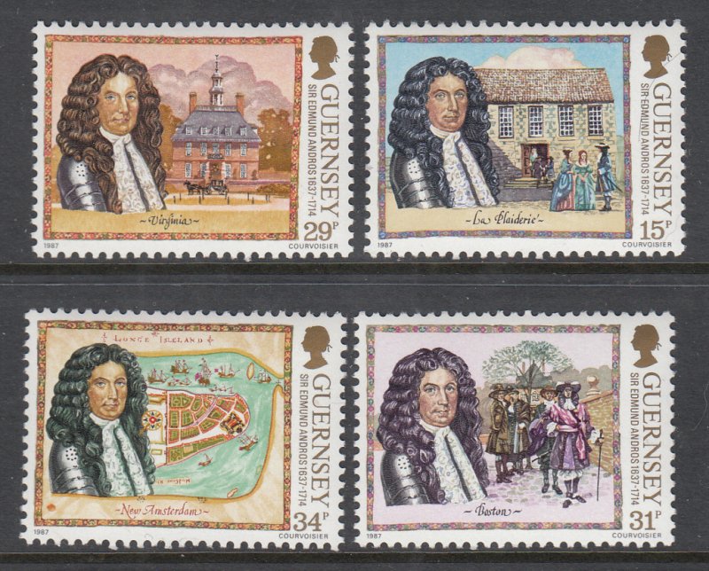 Guernsey 352-355 MNH VF