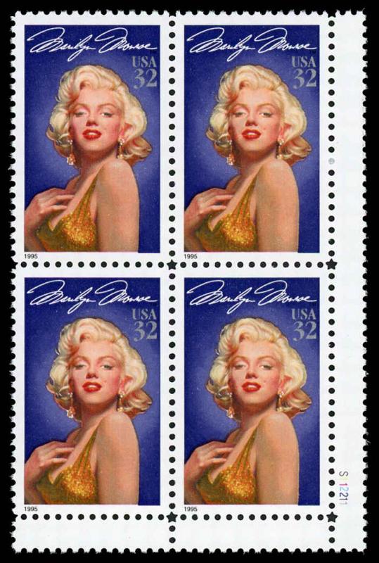 USA 2967 Mint (NH) Plate Block LR