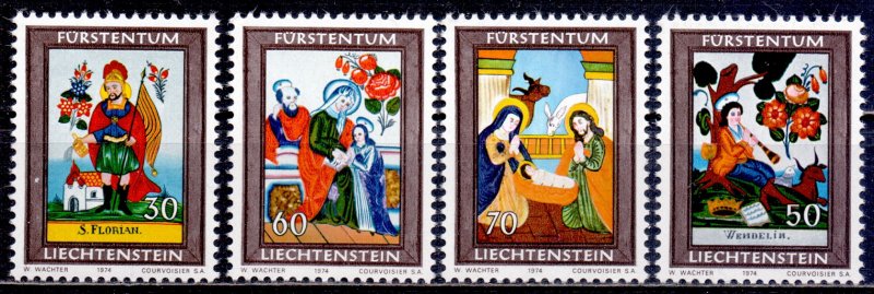 Liechtenstein. 1974. 616-19. Religion. MNH.