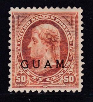 Guam 1899  Mint Stamp with nice overall look F/VF/(*)