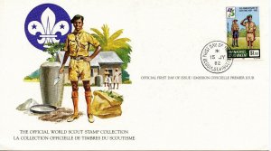 SCOUTING IN GRENADINES ST VINCENT 1982  FDC1764