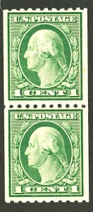 U.S. #486 MINT PAIR OG NH
