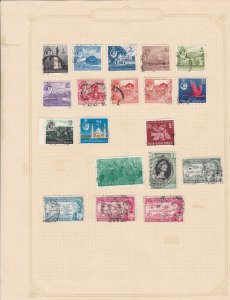 trinidad & tobago stamps sheet ref 17765 