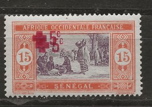 Senegal B2a Y&T 58 MHR VF 1918 SCV $190.00 (jr)