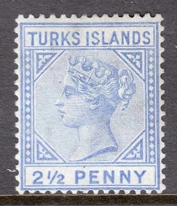 Turks Islands - Scott #52 - MH - SCV $3.50