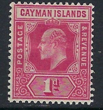 Cayman Is 22 MH 1907 issue (ak3615)