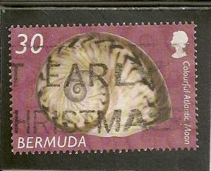 Bermuda  Scott  841   Shell     Used