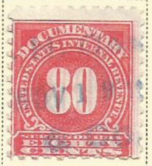 U.S. Scott #R205 Revenue Stamp - Used Single