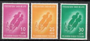 Malaya Federation - 1962 Education Sc# 108/110 - MH (4873)