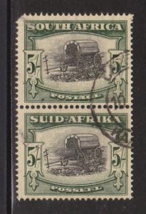 South Africa 66 VF-used pair nice color cv $ 95 ! see pic !