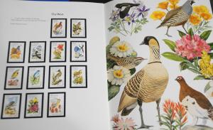 1982 USPS 50 State Birds and Flowers Mint Set Booklet with Stamps and Mounts