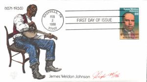 #2371 James Weldon Johnson Pugh FDC
