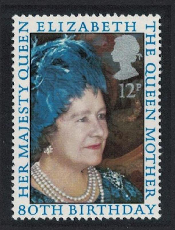 Great Britain 80th Birthday of Queen Mother 1v SG#1129 SC#919