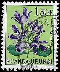 RUANDA-URUNDI   #124 USED (2)