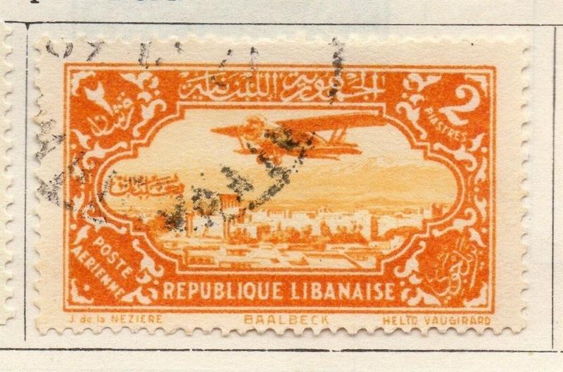 Great Lebanon 1931 Early Issue Fine Used 2p. 109552