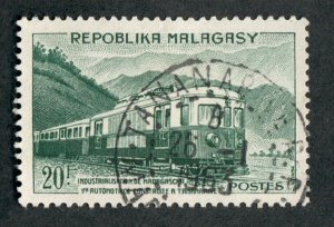 Malagasy Republic #325 Train used  single