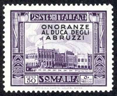 Somalia Sc# 158 MH 1934 50c overprint Definitives