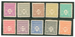 France #475-76H Mint (NH)