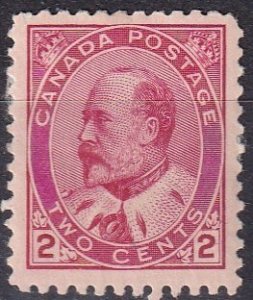 Canada #90 F-VF Unused CV $55.00 (K2296)