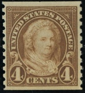 SCOTT 601  OG/MNH -FREE SHIPPING IN U.S . BEAUTIFULLY CENTERED