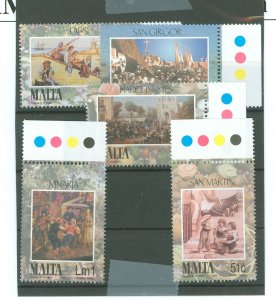Malta #1176-1180 Mint (NH) Single (Complete Set)
