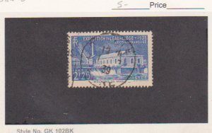 FRANCE Scott # 388 Yv#430 ,SG # 644 Water fair Power Dam Catalogue $5.00