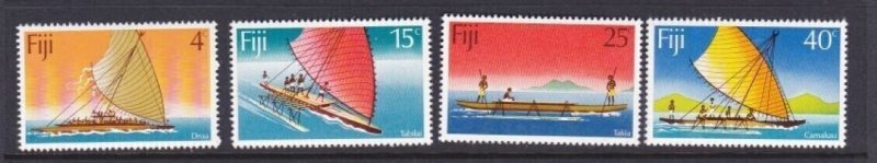 Fiji 1977 Ship Sc 380-383 set MNH