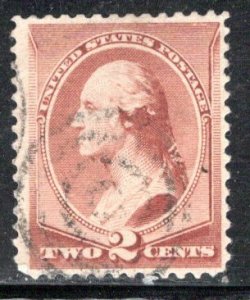 United States Scott # 210, used