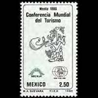 MEXICO 1980 - Scott# 1215 Tourism Conf. Set of 1 NH