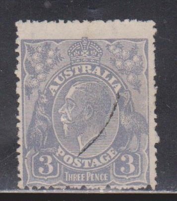 AUSTRALIA - Scott # 30 Used - KGV Head