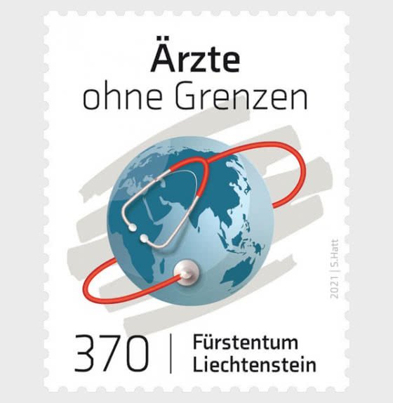 2021  Liechtenstein Doctors without Borders (Scott NA) MNH